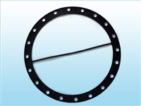 定做棕色氟橡胶垫片 带孔FF型氟橡胶垫