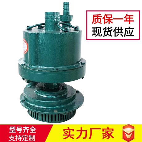 fqw矿用风动潜水泵 流量大扬程高 矿用风动潜水泵厂家