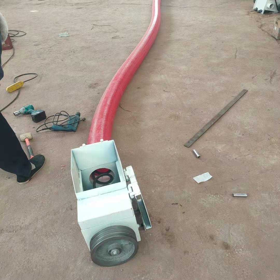 干沙干粉全自动上料机 自吸式干沙干粉上料机 厂家双头抽粮机实拍图