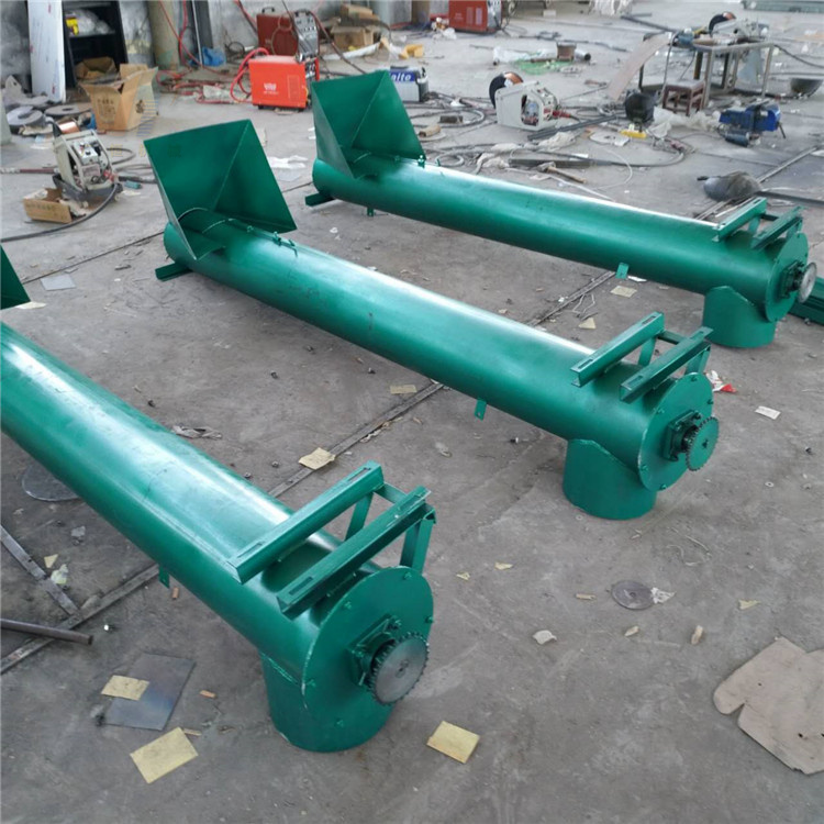 圆型绞龙上料机塑料颗粒片材给料机