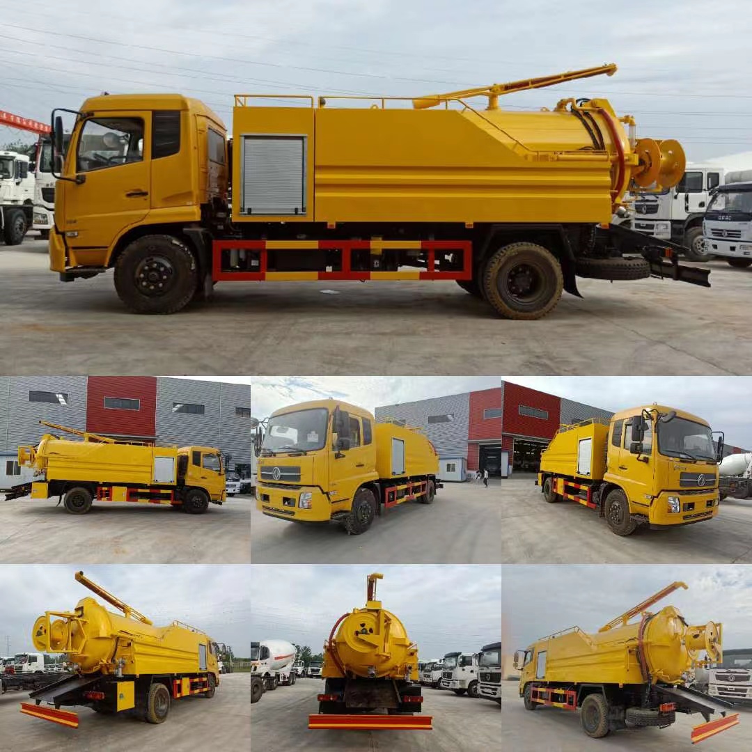 高压清洗吸污车污水管道疏通运输车