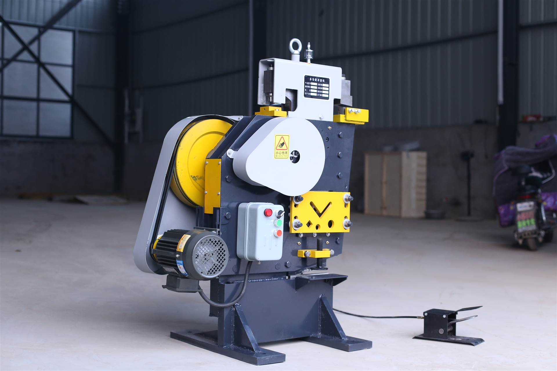 冲剪机 多功能角钢冲剪机带钢切断机 宏晶生产