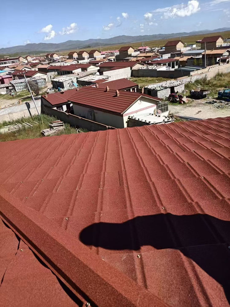 丽江华坪彩石金属瓦厂家价格,云南恒筹