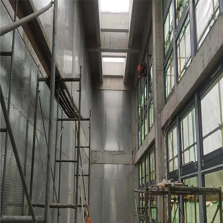 银川170厚纤维水泥复合钢板防爆墙 泄爆墙安装施工