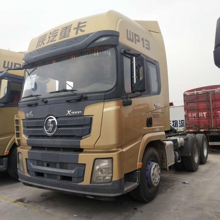 二手国五德龙牵引车厂家运鼎二手天然气牵引车可分期