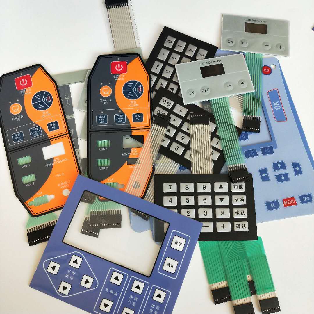 超声波口罩机控制pvc面板超声波数显薄膜开关薄膜面板定制