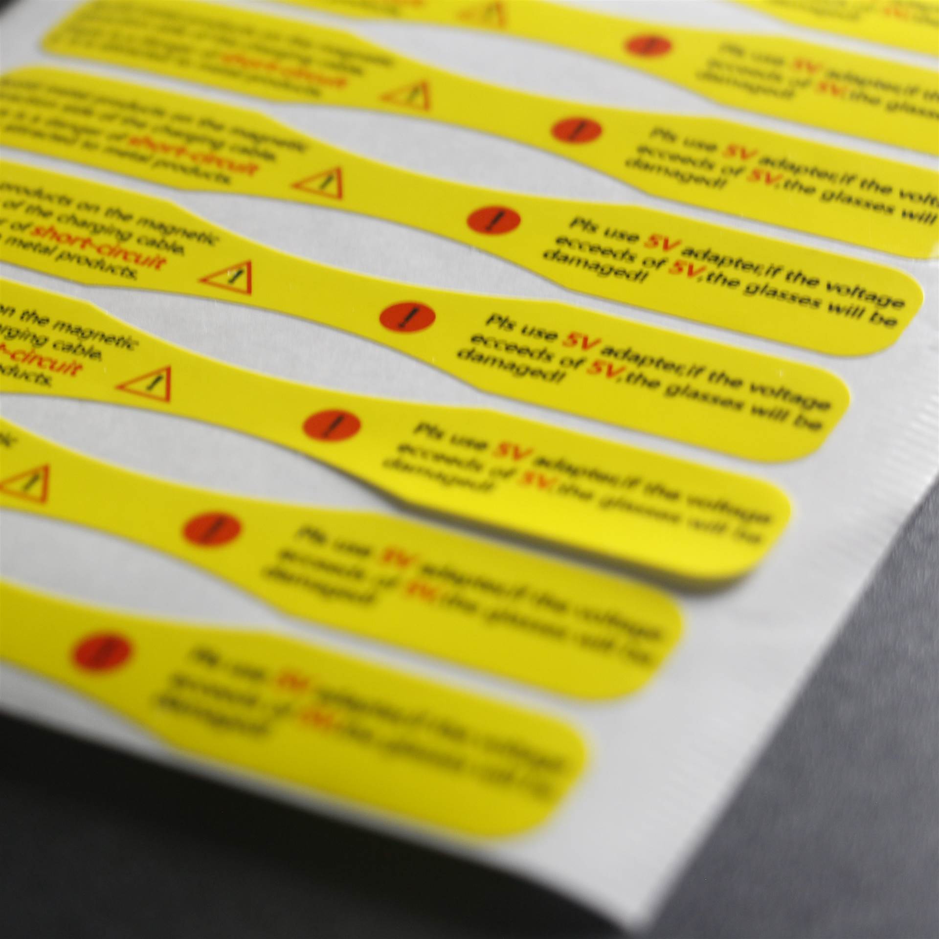 电缆线缆标签贴纸防水对贴不干胶贴纸材料定制作线数据线贴纸