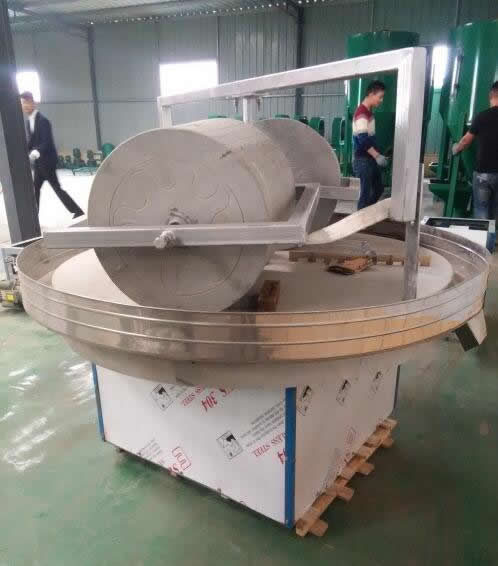 电动石碾子花岗岩是一种环保石材