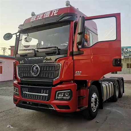 二手德龙m3000牵引车报价运鼎品牌二手牵引车头540马力轻体