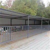 北京彩钢停车棚 彩钢瓦自行车棚 遮阳蓬经久耐用