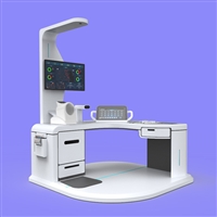 社区智慧健康管理检测仪 HW-V9000大型体检一体机 公卫设备