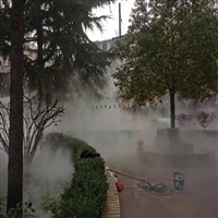 唐山广场雾喷设备施工