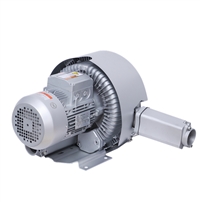 7.5KW双叶轮吸用高负压鼓风机 吸纸箱高吸力旋涡气泵