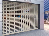 铝合金卷闸门卷帘门 电动水晶透明卷帘门 别墅不锈钢卷拉门