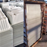 矿井隔爆水槽 耐热耐冲击 abs塑料隔爆水槽规格齐全支持定制