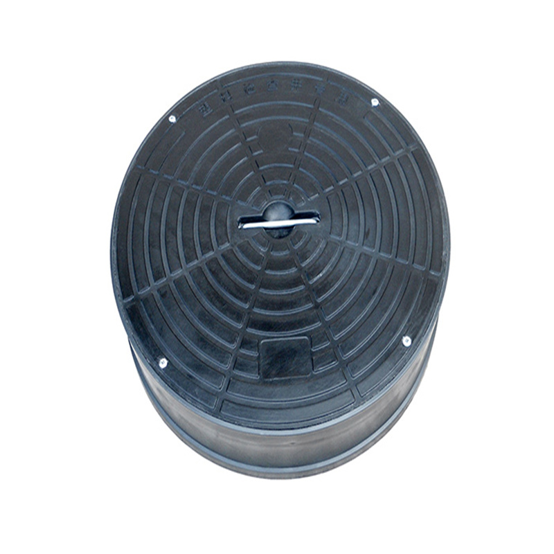 安康联塑pe塑料检查井井盖 塑料检查井使用范围