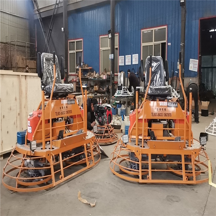 码头地面双盘收面机品质保障机场地坪驾驶型抛光机