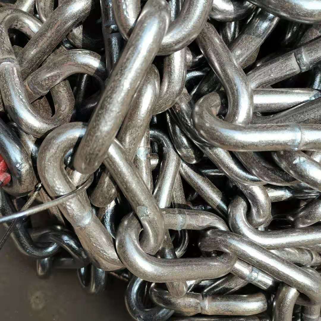 供应起重链条 刮板机链条 圆形链环 g80高锰钢 船用锚链 结实耐用