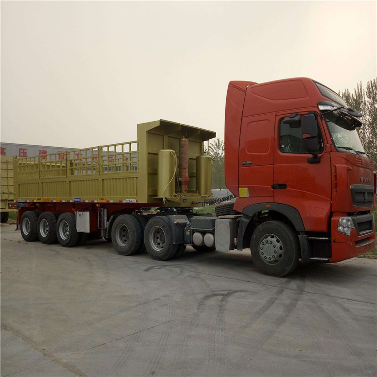 半挂车价格 10米后翻自卸半挂车定制