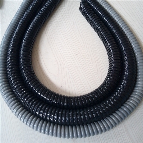 批发宿迁环保pvc包塑蛇形管Φ20加厚阻燃包塑金属软管