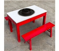 贵阳欢腾实木火锅桌 烤肉炉哪家强