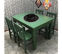 遂宁无烟烧烤火锅桌 烧烤桌厂家订制