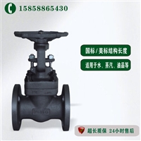 永嘉锻钢阀门 锻造碳钢闸阀  Z41W 硬密封 高温闸阀 手动法兰阀门