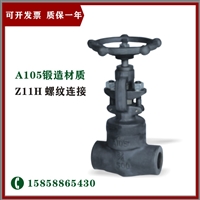 锻钢阀门 锻钢内螺纹闸阀