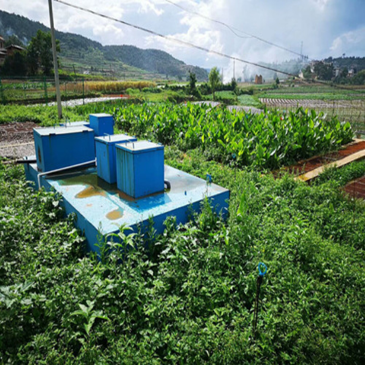 农村微动力污水处理设备 无动力厌氧生物滤池