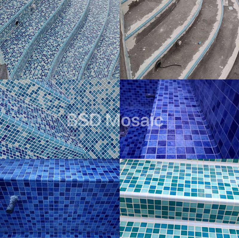 江苏南通戏水池马赛克陶瓷 陶瓷马赛克批发 陶瓷泳池马赛克瓷砖厂家