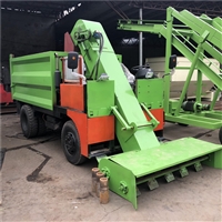 养牛场用粪便装载车 大马力柴油清粪车 不伤地面除粪车