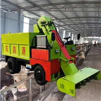 肉牛养殖场自动清粪车 牧场用粪便清理机 四轮液压清粪车