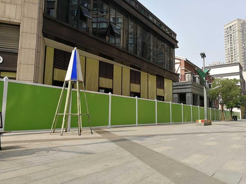 惠州pvc围挡市政图纸惠东多祝街道围挡零售门面