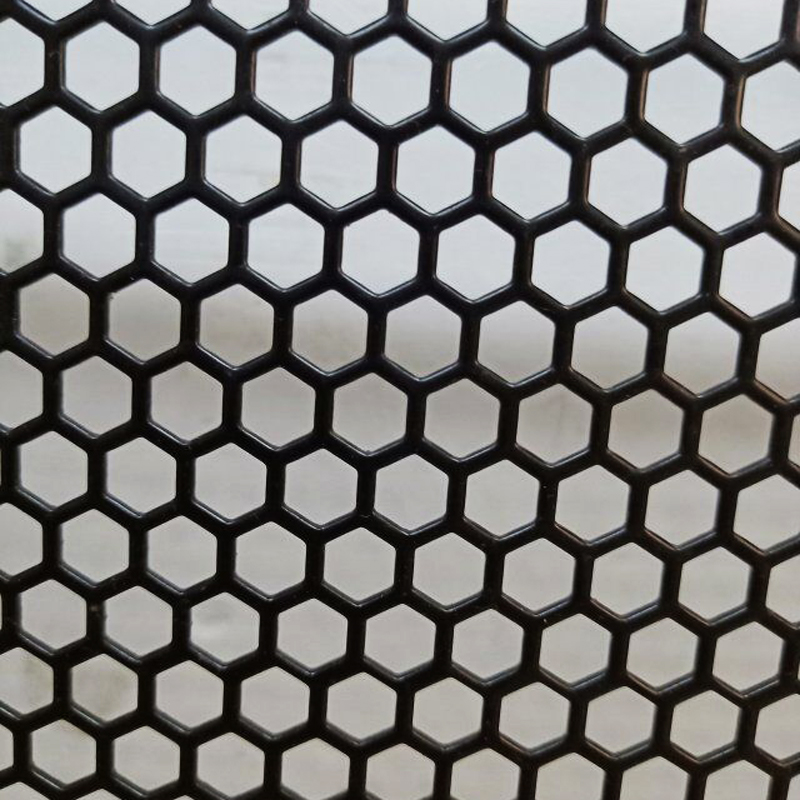 通风防护罩 304六角孔冲孔板 扬声器网罩