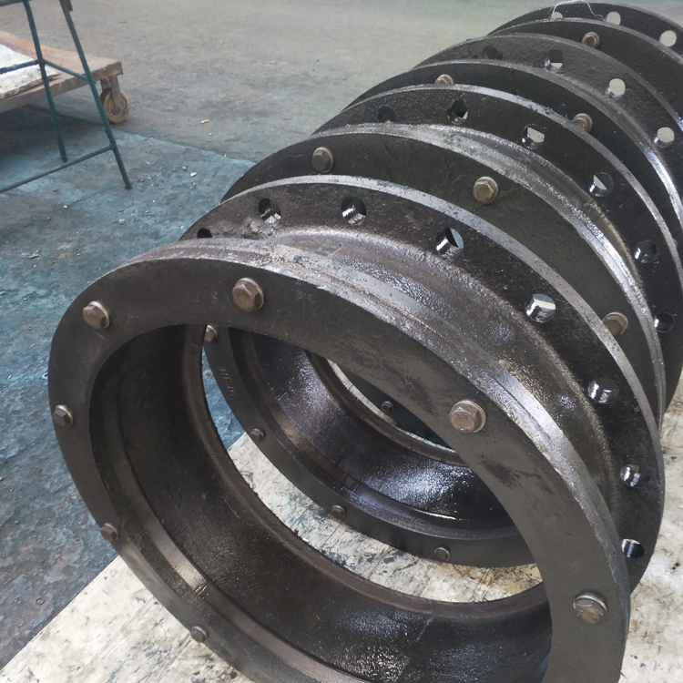 铸铁管道伸缩器400球墨铸铁甲管伸缩节双法兰伸缩器江皓阀门