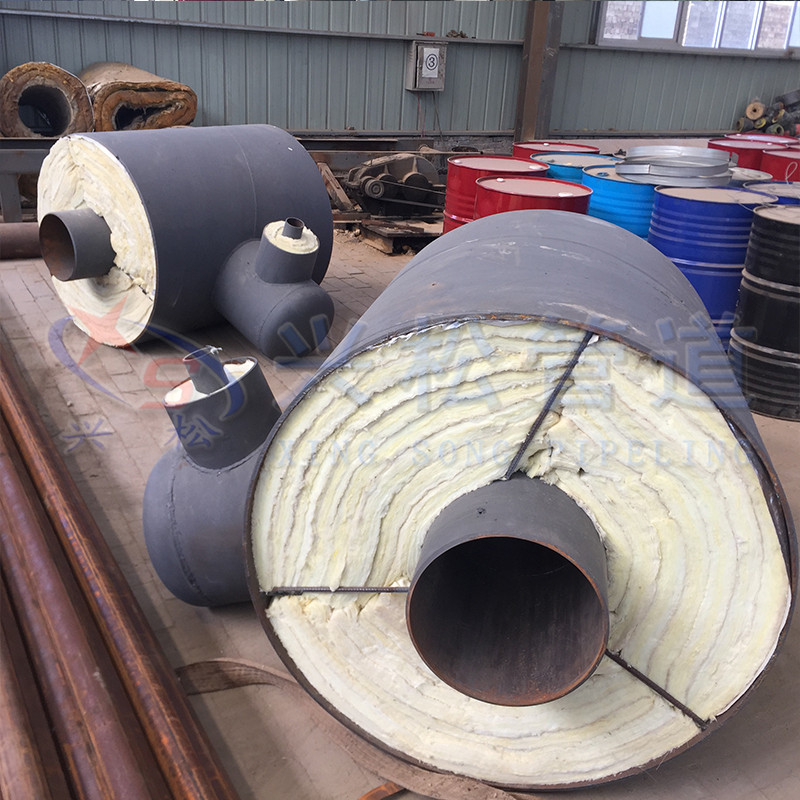 鑫方略蒸汽管道固定墩 钢套钢外固定支架固定节 钢套钢内固定支架固定