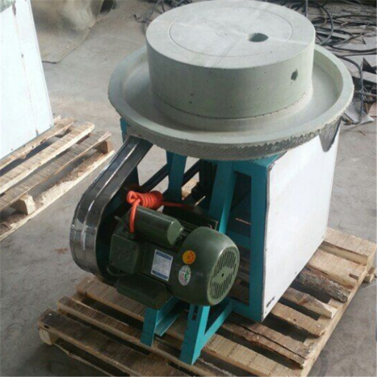 供应50型电动石盘式豆浆机豆腐脑电动石磨机价格