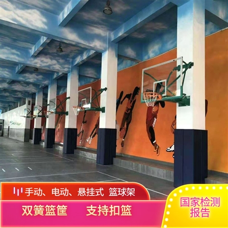 壁挂式篮球架 固定篮球架 悬挂式手动篮球架 永泰体育 厂家供应 欢迎选购