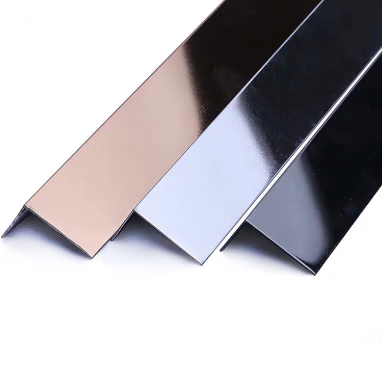 304不锈钢l型装饰条护角线 墙角保护条 金属护墙板阴阳角线条