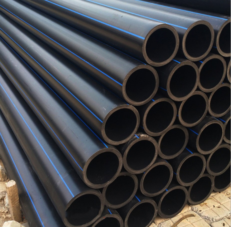 青海联塑pe给水管 pe给水管灌溉管 乙烯塑料给水管黑色大口径 pe管厂