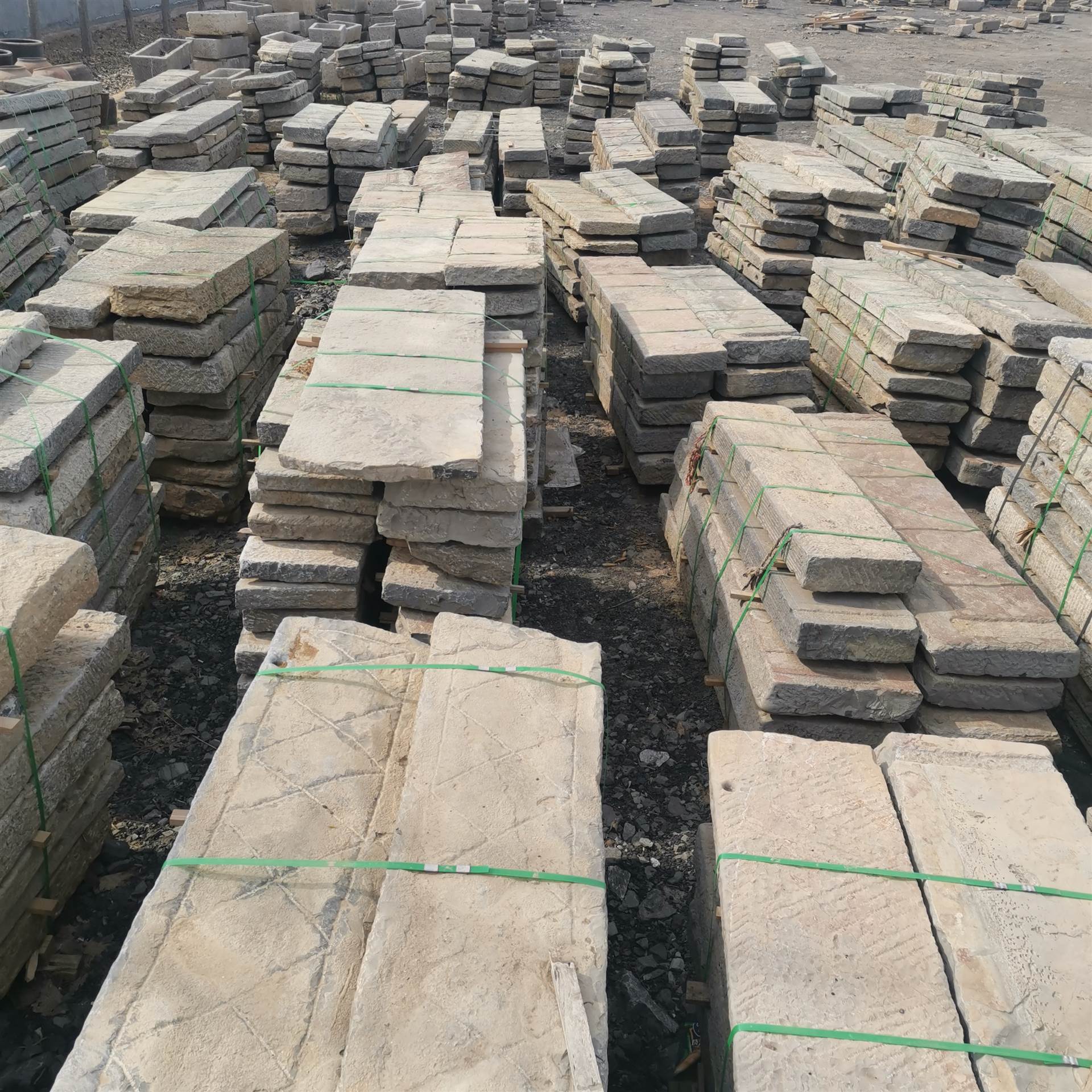 农村旧石板景区踏步老石条花岗岩台阶石江苏地区电话报价