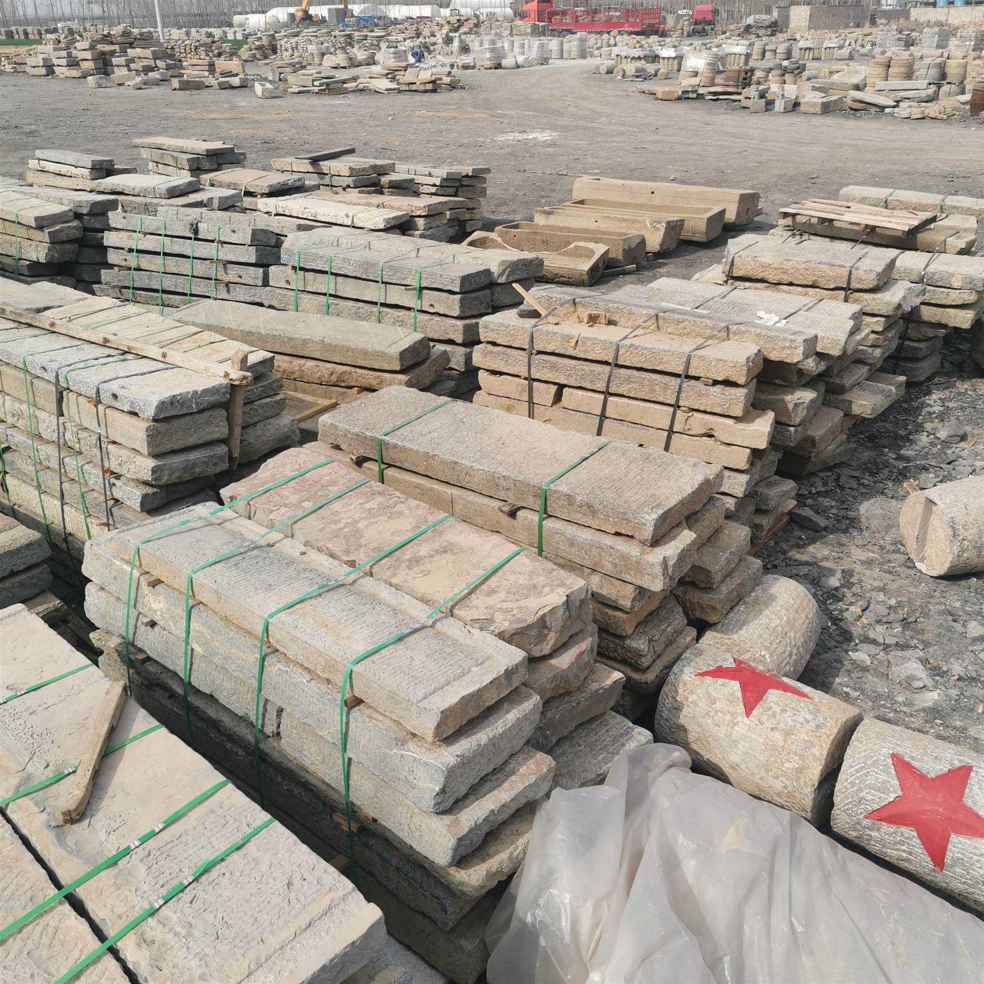 公园踏步花岗岩条石 园林铺路旧石条 安徽地区 电话报价