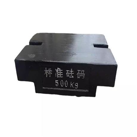 广州500公斤标准砝码 500kg平板型铸铁砝码