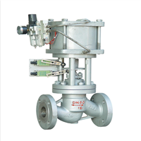 供应气动截止阀 J641H/J641Y 气手动法兰截止阀 国标 美标