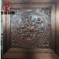 锻铜浮雕壁画 户外步行街铜浮雕 校园文化墙铜雕刻