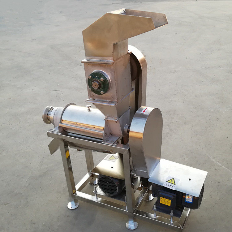 富强牌水果螺旋榨汁机三相电生姜榨汁机