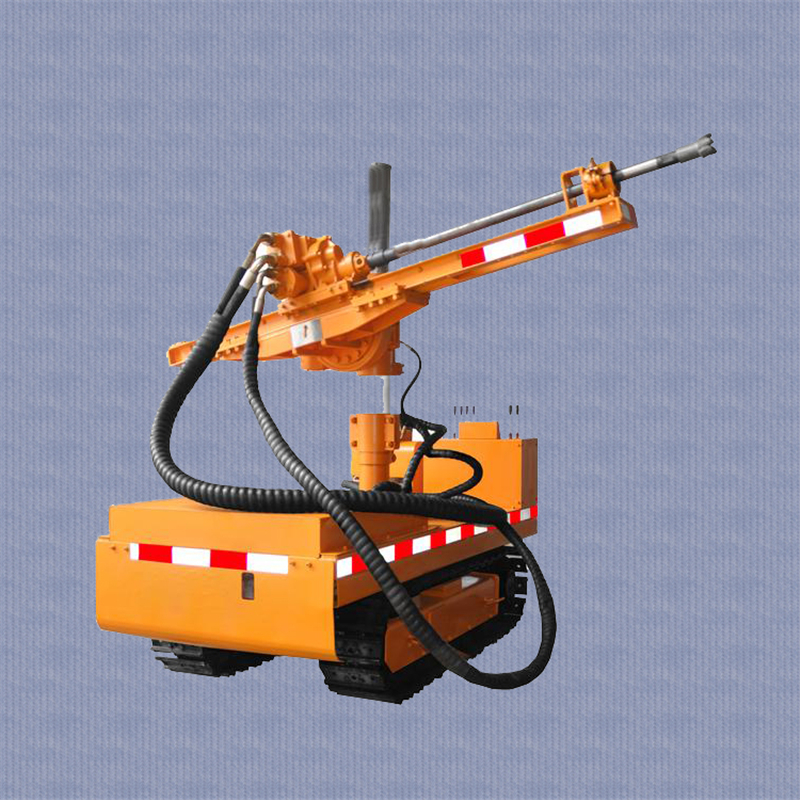 煤矿用坑道钻机 岩石破碎钻机 履带式钻机型号齐全