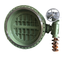 供应电动三偏心法兰蝶阀 D943H 防爆型 电动硬密封蝶阀