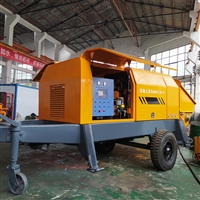 郑州地泵配件 混凝土车载地泵混凝土输送泵输送砼拖泵