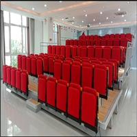 学校报告厅座椅 前置翻板座椅